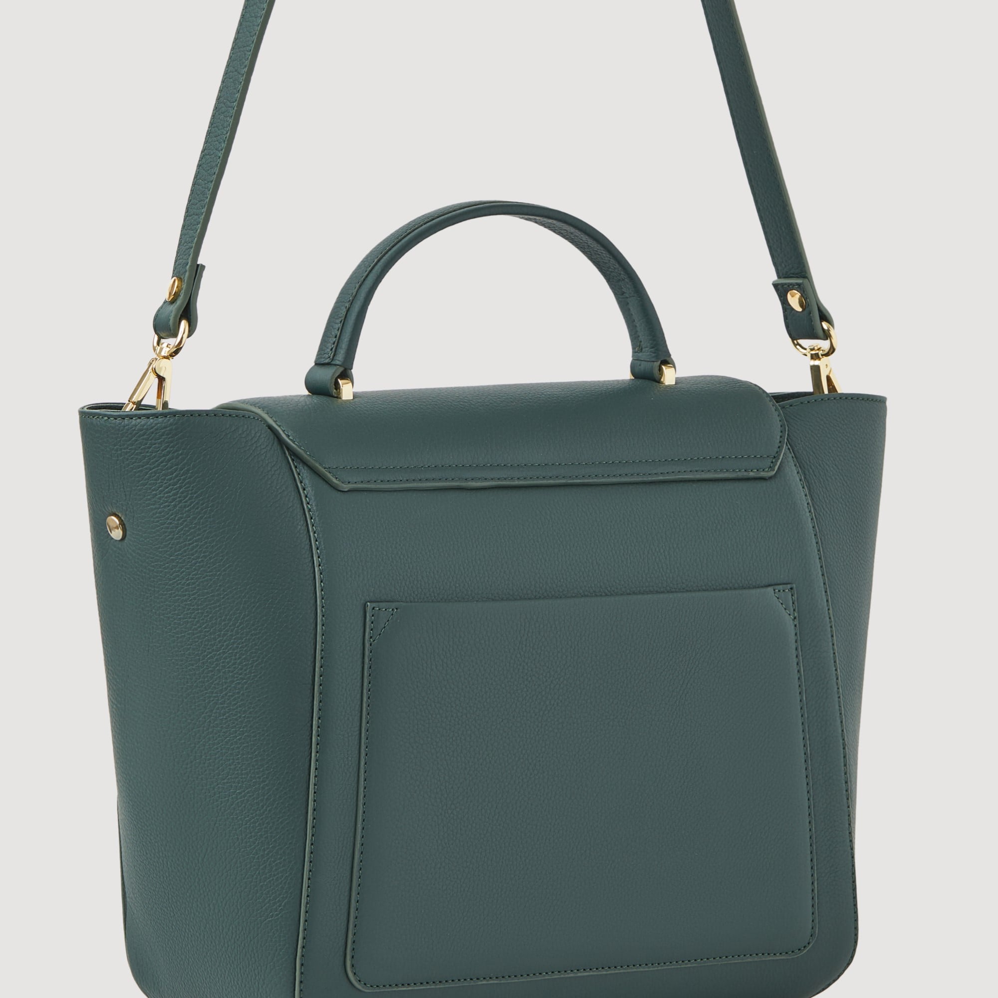 Rita Fôret Maxi – Geantă piele damă – verde – Arisé Bags